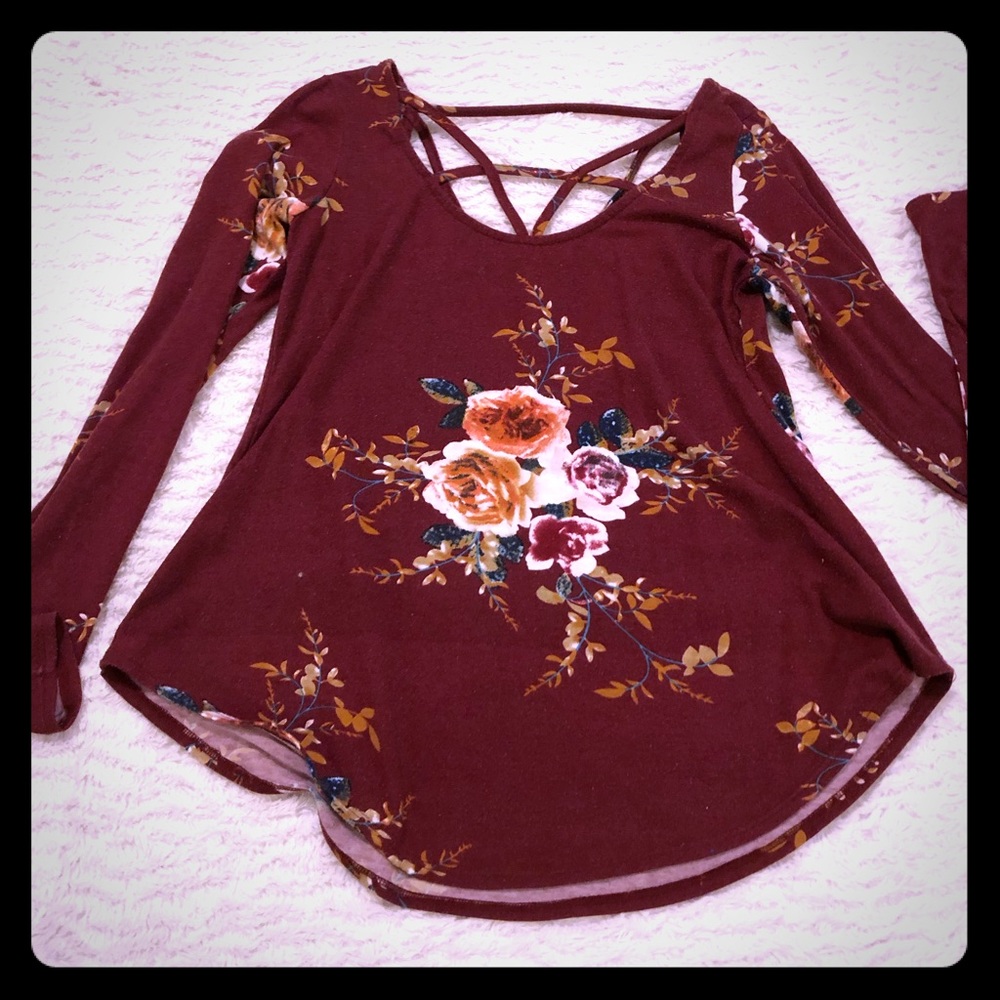 Long sleeve blouse